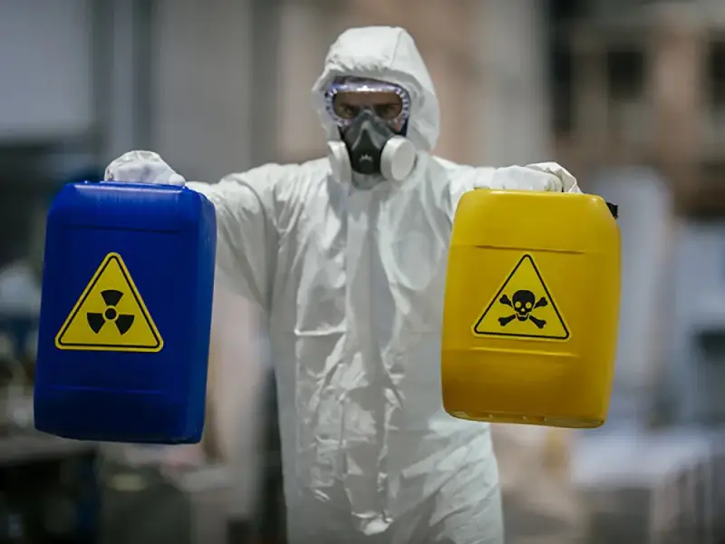 Biohazard Cleanup professionals at work in Springdale